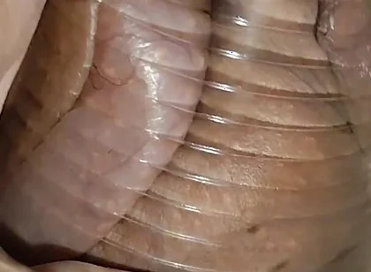 Daddy Extreme Pressure on the Caged, Wounded Cock.