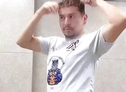 I Almost Got Caught by the Security Guard Exposing Myself in the Public Restroom.