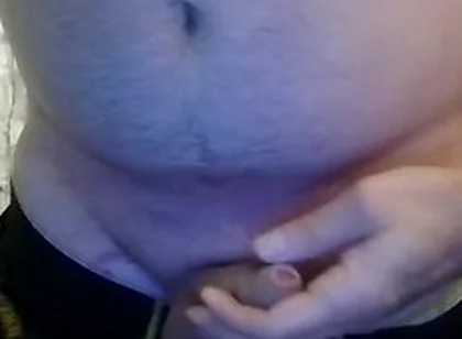 Boss Massaging My Juicy Cock