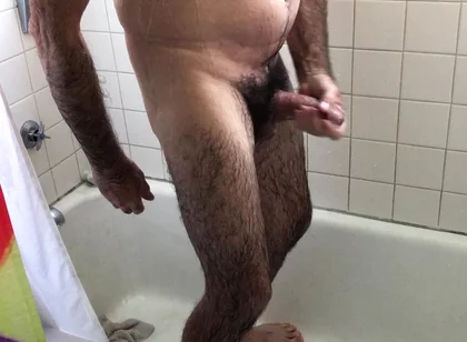 Hairy Mature Daddy Ohtrevor Big Wet Hard Cock.