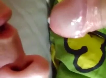 A Great Orgasm with Cum All Over My Face
