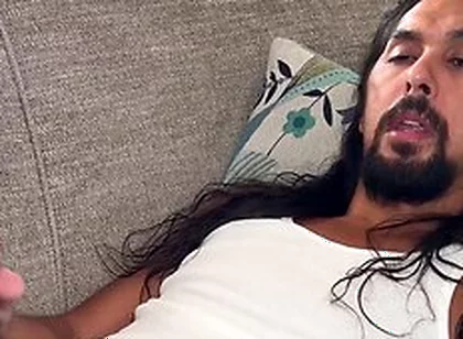 Couch Cumshot With Maxx Stoner