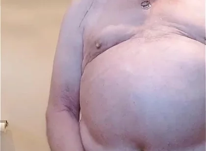 Naked Cock and Nipple Play