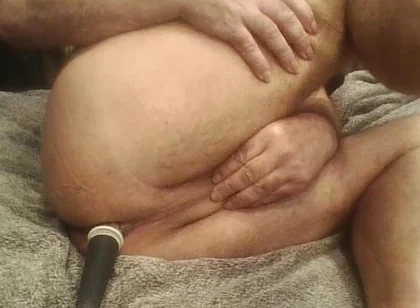 Slave4udom Exposed and Anally Penetrated with a Vibrator