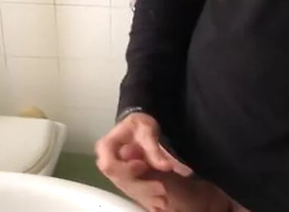 Teen 18+ Playing With Lube On His Big Thick Uncut Dick