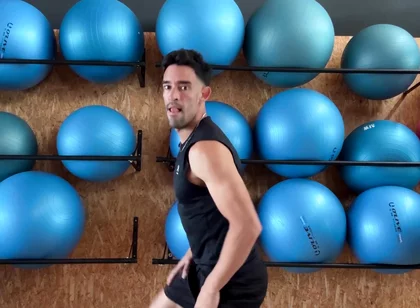 Doing Some Crazy Nudity on Crowded Gym