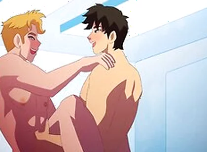 Car Toon In Suyin And Daniel, Hot Fit Dudes Suck, Ride & Breed Each Other Raw