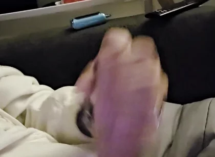 Cumming From My Huge Cock