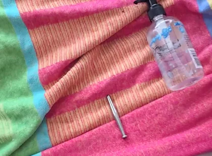 8mm Cock Plug with a Big Thick Creamy Cum Shot Enjoy My Hornies