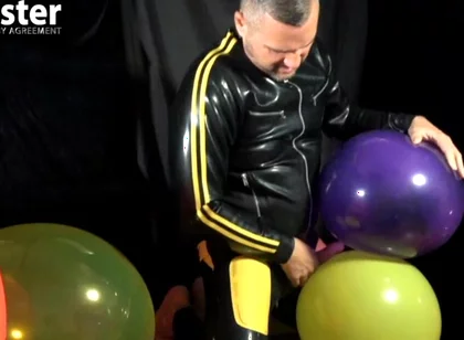 Looning Balloon Play No Pop Then Pops