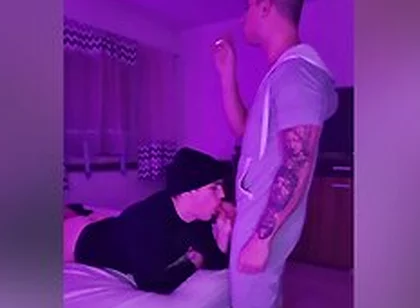 Gay Couple Smoke And Bare Fuck Session
