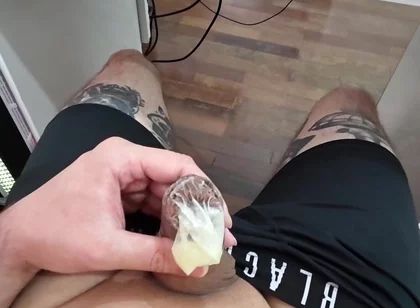 I Filled a Condom with Milk