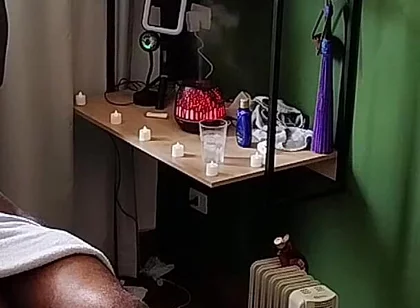 Camera Image of Bear on Massage.