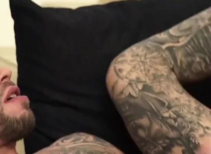 Kevin David on a huge 23 cm cock