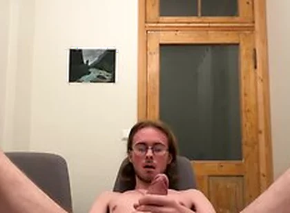 Twink Gets Up Early To Jerk Off Before School Starts