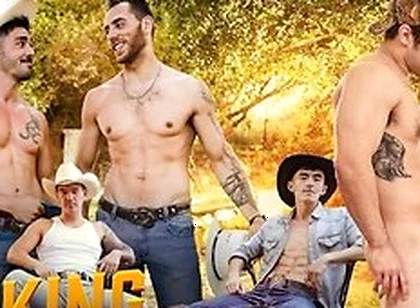 Cheating Hunks Smash Tatted Stableboy - Andrew Miller, Jc Hunt, Cody Seiya