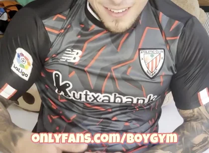 Football Player No Hands Cum