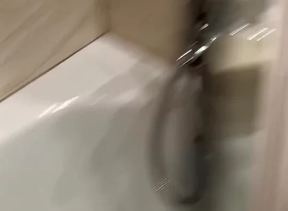 Getting Ready for a Bath