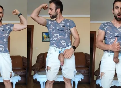 Jerking off and Cumming Over My Pants