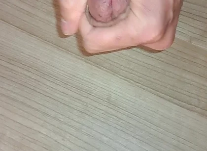 Good Masturbation and Great Cumshot up Close