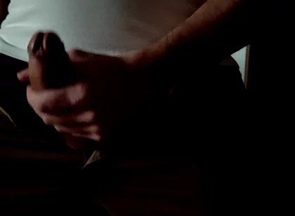 Daddy Is Shameless When He's Home Alone and Cums on His Clothes