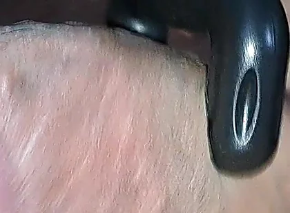 Massage Gun and Great Cumshot