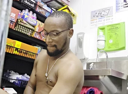 Jerking off at My Second Job