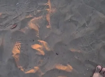 Walking Naked an Cumming in the Dunes of Maspalomas