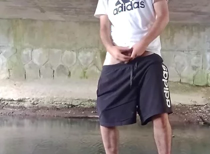 Playing with My Pet Under the Bridge