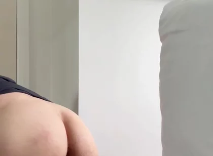 Watch Me Ride This Big Fat Dildo.