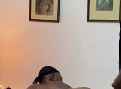 The Security Guard Went to Get Coffee in the Apartment and Ended up Spilling Milk.