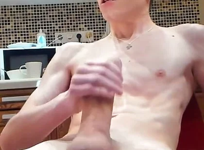 Guys Make This Beautiful Boy's Ass Wet