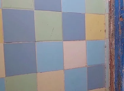 Workers in the Bathroom