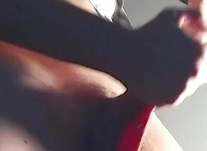 Giant Man Masturbates From the Top