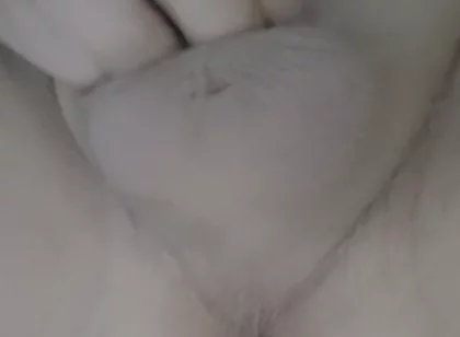 Satisfying Myself. Fingers in Her Pussy. I Love It
