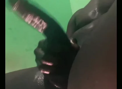 Part 1long Dick Guy Hides and Beat His Big Black Cock