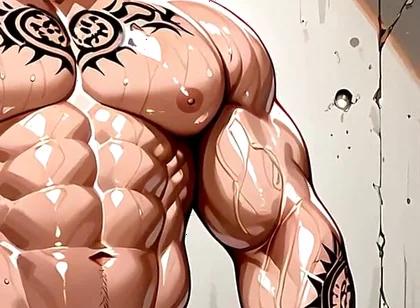 Ai Gay Muscle Men with Big Bulges