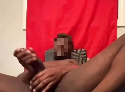 Sexy Curved Big Black Cock