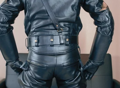 Leather Uniform Close up [alternate Take]