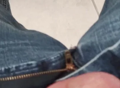 Young Self Ball Buster Busts His Nuts in Walmart Bathroom