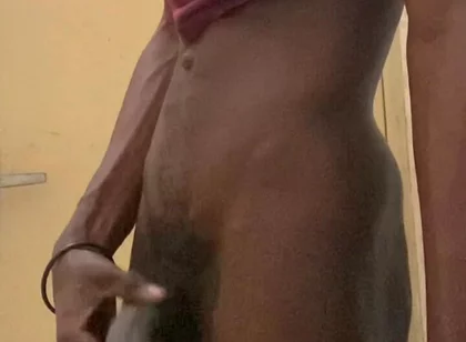 BBC Jerking off in Public Washroom