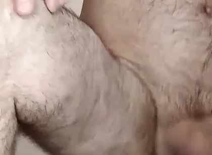 Fucking Ass with a Thick, Black Dildo 1