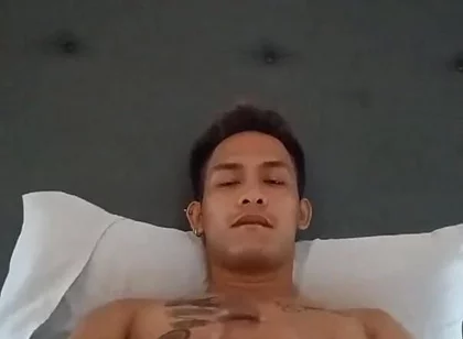 Sexy Asian Guy Hotel Wanking