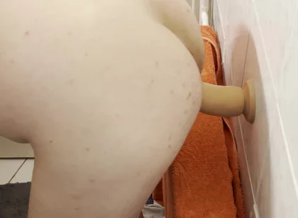 Secretly Enjoying My Dildo