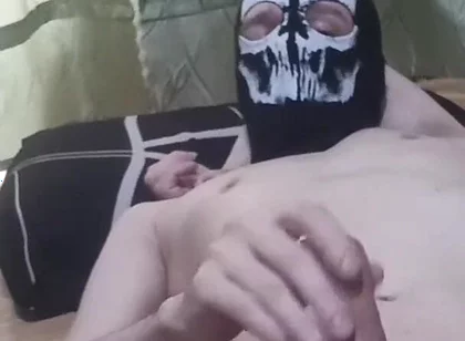 The Guy in the Mask Put on an Oil Show
