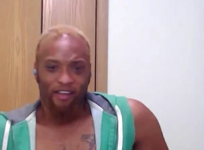 Jerking off in My Green Vest for a Friend