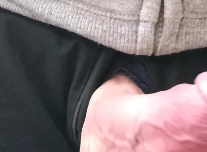 Big Uncut Cock Growing, Wanking, Edging, Cumming