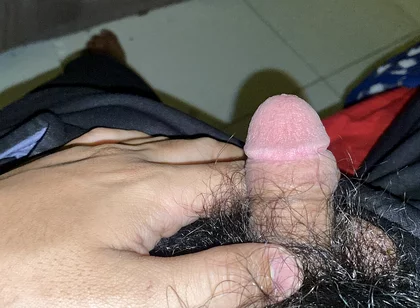 Masturbating While Lying Down While Imagining Someone