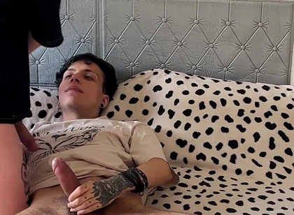 Step-brother Spies on Me Riding a Twink Latino Big Cock [4k]