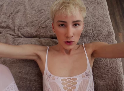 Sissy Boy Sucks Stepdad's Dick and Takes It in the Ass
